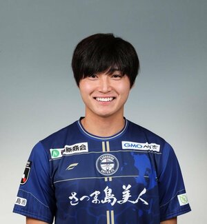 DF岡本將成(C)KAGOSHIMA UNITED FC