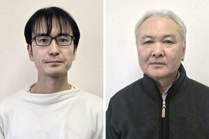 奥田裕紀さん（左）と北井晃さん