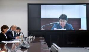 東京電力柏崎刈羽原発の再稼働を巡り、新潟県が開いた公聴会=29日午後、新潟県庁