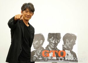 7月期『GTO』1報出し直前会見に登壇した反町隆史 （C）ORICON NewS inc.