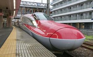 　秋田新幹線＝ＪＲ秋田駅