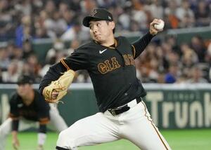 　ＤｅＮＡ戦に先発した巨人・竹丸＝東京ドーム