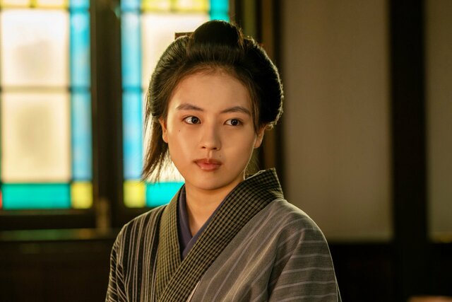 大家直美役の上坂樹里さん ©NHK