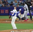 大谷、２失点で今季初黒星