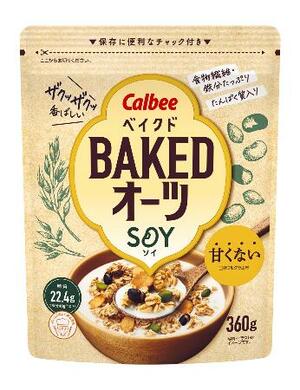 　カルビーの「ベイクドオーツ　ＳＯＹ」