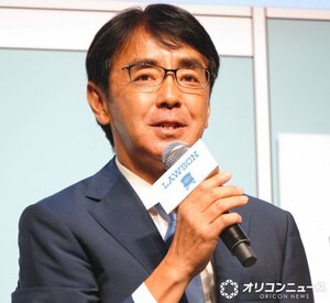 鈴木敏文さんとの生前の会話を回顧したローソン・竹増貞信代表取締役社長 (C)ORICON NewS inc.