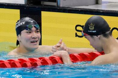 梶本一花、競泳800自で日本新 8分23秒11、日本選手権 | 新潟日報 梶本一花、競泳800自で日本新 8分23秒11、日本選手権 | 新潟日報