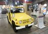 　「ジャパンモビリティショー」で展示された、スズキの初代「ジムニー」＝３０日午前、東京都江東区の東京ビッグサイト