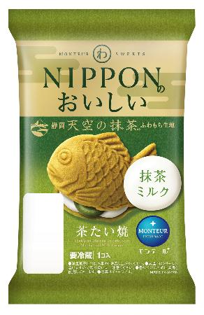 　モンテールの「天空の抹茶・茶たい焼（抹茶ミルク）」