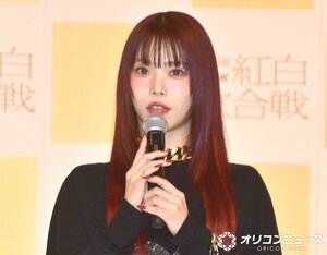 『第76回NHK紅白歌合戦』初出場会見に登壇したアイナ・ジ・エンド(C)ORICON NewS inc.