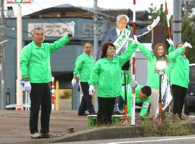 長岡市長選挙2024・新潟］3選の磯田達伸氏 市議が支え組織戦で支持固め