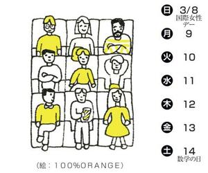 （絵：１００％ＯＲＡＮＧＥ）