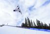 スノーボードＷ杯女子ハーフパイプ第２戦で決勝に進んだ冨田せな＝コッパーマウンテン（共同）