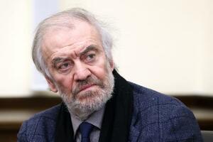 モスクワで文化・芸術関連の会合に出席したロシアの指揮者ワレリー・ゲルギエフ氏=3月(タス=共同)