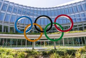 ローザンヌのIOC本部(ロイター=共同)