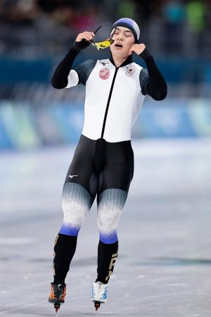 　男子５０００メートルのレースを終えた佐々木翔夢。２０位だった＝ミラノ（共同）