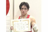 ［全国高校選抜大会］ボクシング男子ライトウエルター級の板垣黎洸（開志学園）3位