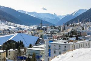 　世界経済フォーラム（ＷＥＦ）年次総会（ダボス会議）の開催地ダボス（ロイター＝共同）