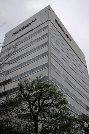 　マンダム本社＝２６日午後、大阪市中央区