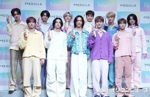 5周年をむかえたINI（前列左から）尾崎匠海、西洸人、池崎理人、田島将吾、木村柾哉（後列左から）佐野雄大、藤牧京介、高塚大夢、後藤威尊、許豊凡、松田迅 （C）ORICON NewS inc.