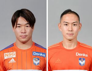 主将に決まった堀米悠斗（左）と副主将の早川史哉