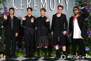 Mrs. GREEN APPLE presents 『CEREMONY』DAY1に登壇したORANGE RANGE(左から)YAMATO、NAOTO、HIROKI、YOH、RYO(C)ORICON NewS inc.