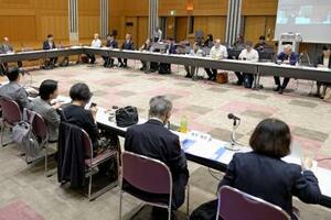 旧優生保護法問題の第1回検証会議=1日午後、東京都千代田区