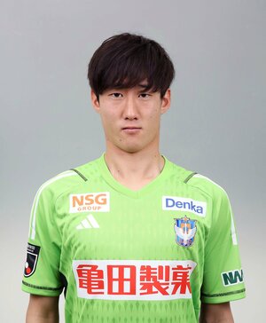 ＧＫ西村遥己　（C）アルビレックス新潟