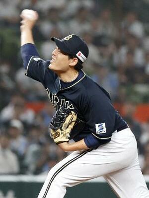 西武戦に先発したオリックス・九里=ベルーナドーム