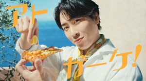 ピザーラ新TVCM「夏のプレミアムクォーター アトガーケ・ミヤダーテ 大海老のGS篇」より
