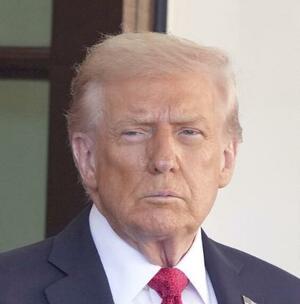 　トランプ米大統領（ゲッティ＝共同）