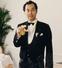 第8回世界最優秀ソムリエコンクールで優勝した田崎真也さん=1995年