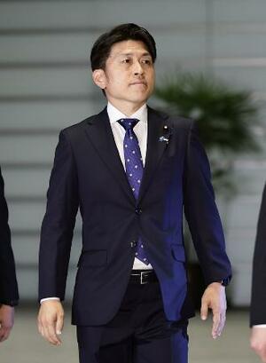 　中野洋昌氏＝昨年１１月