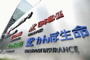 　かんぽ生命などのロゴマーク