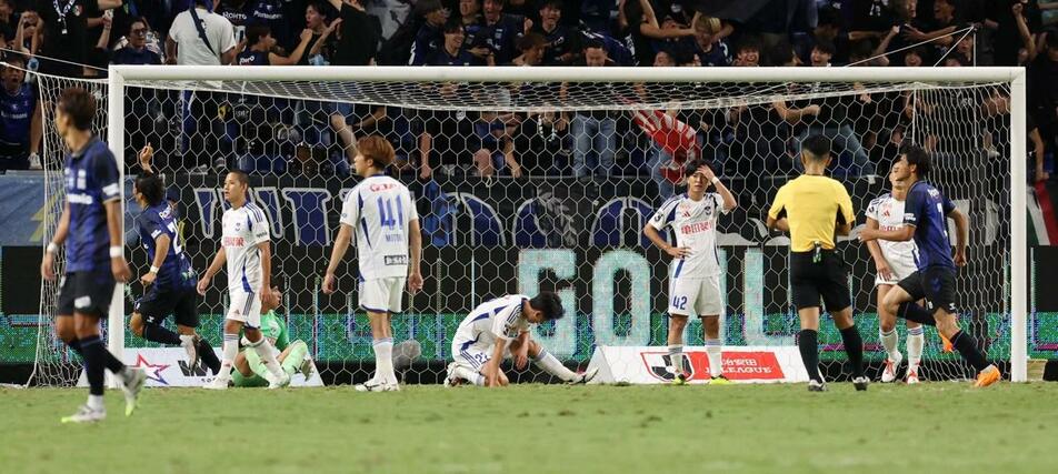 後半、勝ち越しゴールを決められ、２－３＝パナソニックスタジアム吹田