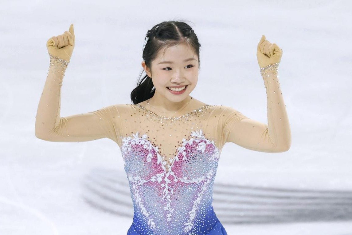 17歳中井亜美（新潟市出身）初出場V！フィギュアスケートGPシリーズ