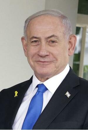 　イスラエルのネタニヤフ首相（ゲッティ＝共同）