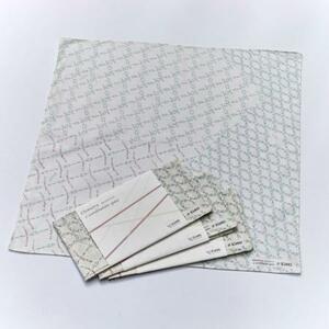 京都大が一般販売を目指す、「金属有機構造体」をモチーフとしたハンカチ(京都大アイセムス提供)