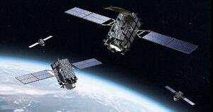 準天頂衛星「みちびき」のイメージ(三菱電機提供)