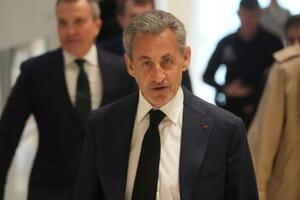フランスのサルコジ元大統領=1月、パリ(AP=共同)