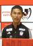 初のタイトルを逃したものの、選手の健闘をたたえた松橋力蔵監督=国立競技場