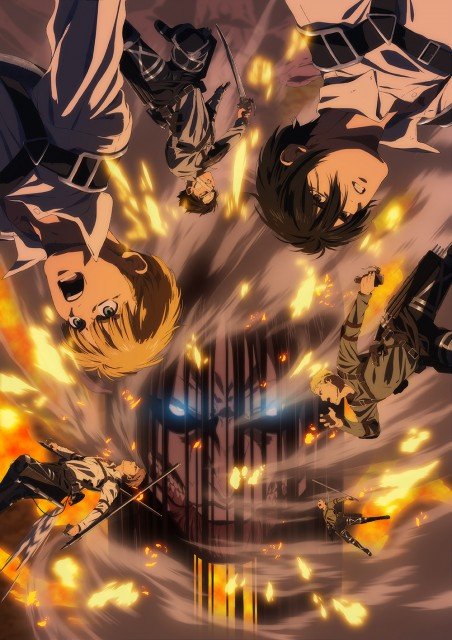 アニメ 進撃の巨人 完結編 新ビジュアルが初解禁 終尾の巨人 エレンの周りをかつての仲間が立ち向かう 新潟日報デジタルプラス