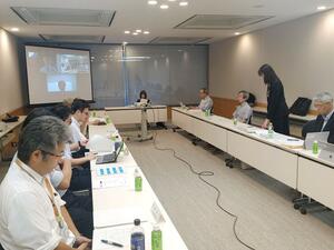 「佐渡島の金山」の世界遺産登録を受けて今後の課題を検討した県の学術委員会=9月10日、東京都千代田区