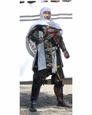 「越後上越上杉おもてなし武将隊」の上杉謙信公
