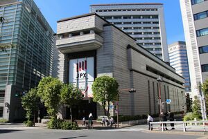 東京証券取引所=2019年、東京