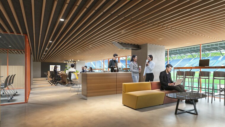 ワークスペース　完成予想図