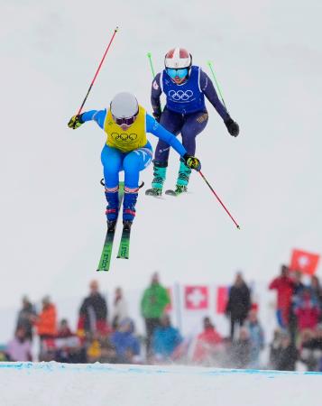 中西凜らは1回戦敗退 スキークロス・20日 | 新潟日報