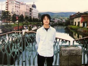 大学2年生ごろの野田口理孝さん=北海道小樽市(本人提供)