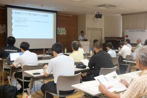 麦の活用について考えた勉強会=新潟市秋葉区下新の新関コミュニティセンター