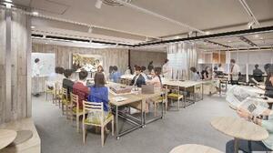 　秋田駅直結のビルに開設する「ＬｉＳＨ　ＡＫＩＴＡ」のイメージ（ＪＲ東日本提供）